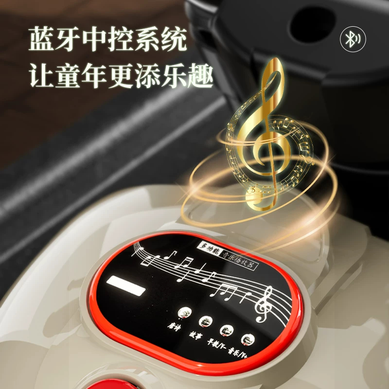 Children's electric scooter, tricycle, male and female electric scooter, children's toy car, children's ride, remote control stroller