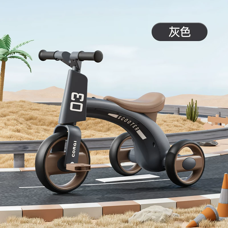 Children's tricycles, bicycles, boys and girls aged 1-3 to 6, music, lighting, pedaling toy bikes, lightweight toys for children, and a walking tool for children