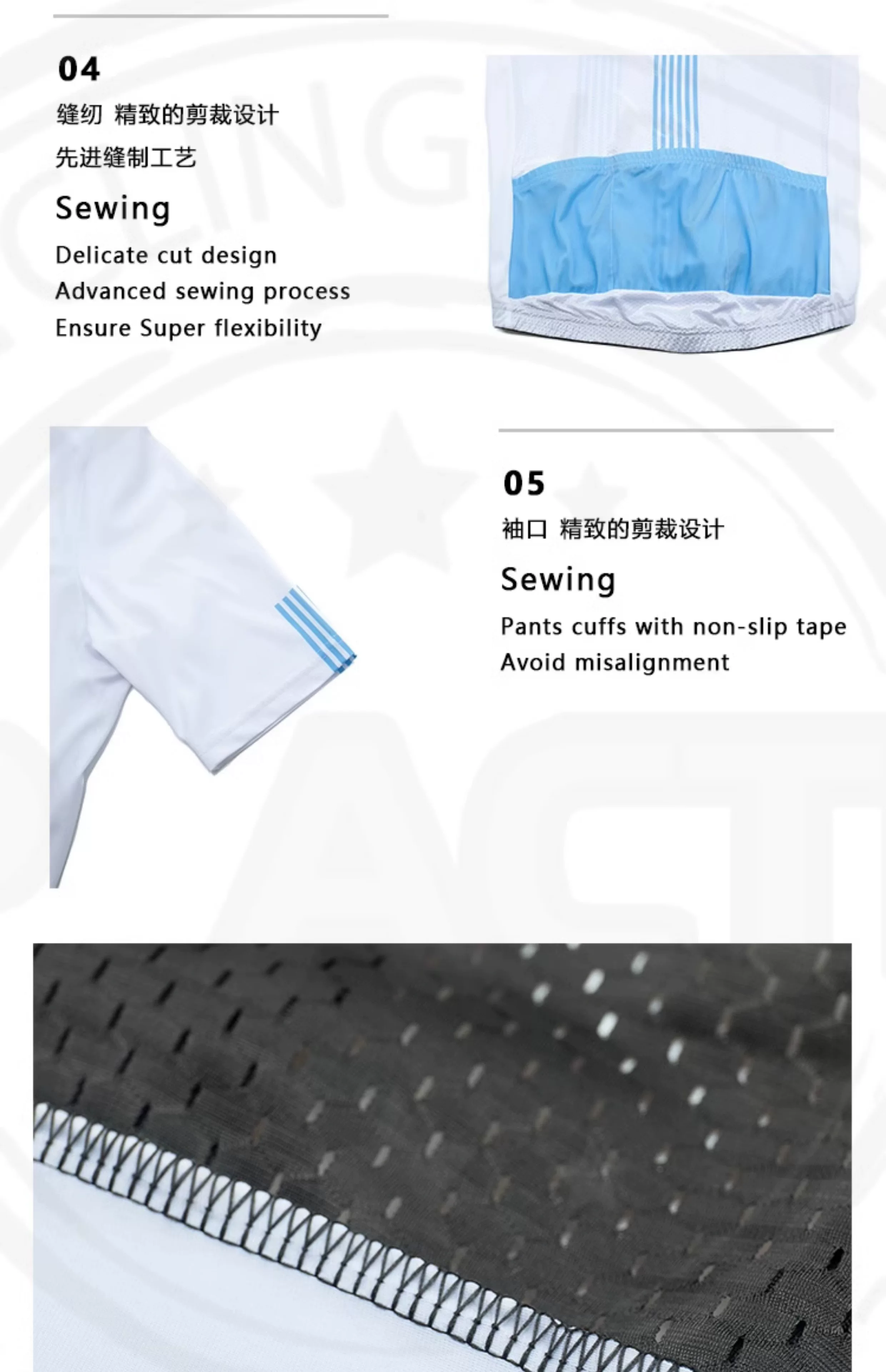 Ralvpha公路自行车夏季骑行服短袖牛奶丝面料舒适透气骑行套装