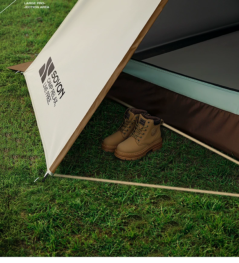 SOYON Quick Camping Tent Outdoor Camping Overnight Rainproof Folding Portable New Quick Open Outdoor Camping Tent