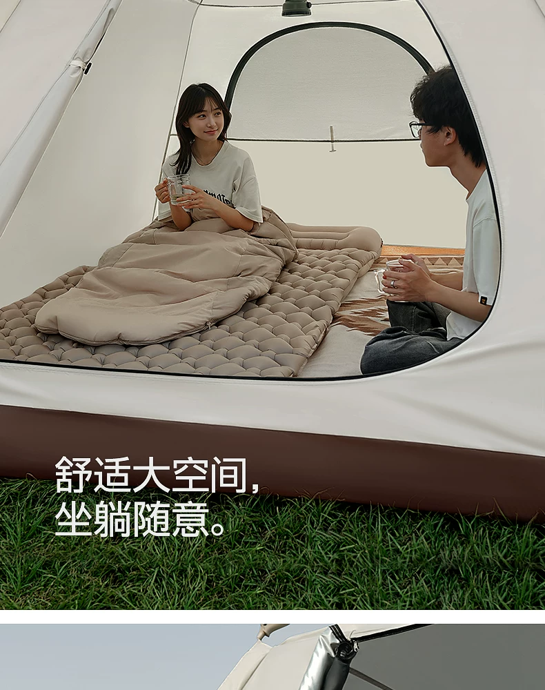SOYON Quick Camping Tent Outdoor Camping Overnight Rainproof Folding Portable New Quick Open Outdoor Camping Tent