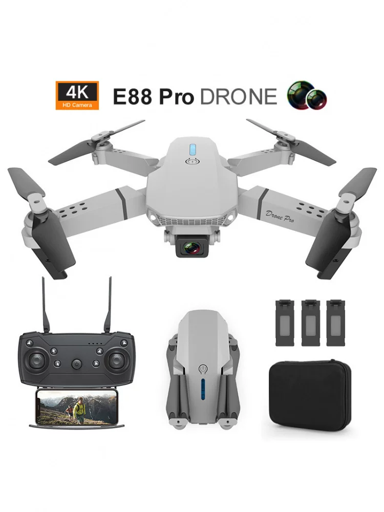 Drone 8k long endurance brushless folding quadcopter high-definition aerial photography remote-controlled airplane toy
