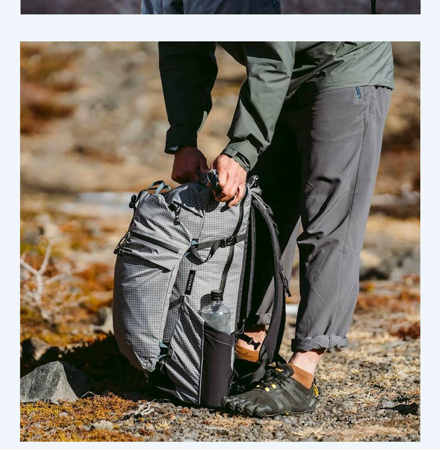 Outdoor professional mountaineering backpack for men, lightweight and large capacity backpack for hiking, sports backpack for travel, lightweight for women