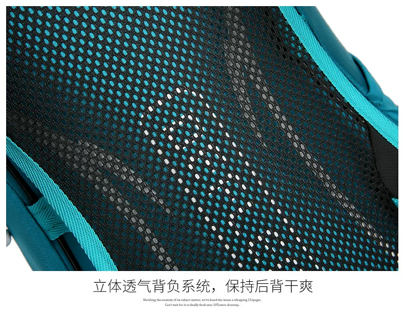 Mountaineering bag 20 liter suspended backpack for outdoor hiking, mountain climbing equipment, backpack system, cycling backpack