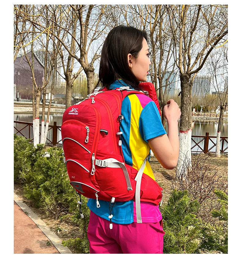Mountaineering bag 20 liter suspended backpack for outdoor hiking, mountain climbing equipment, backpack system, cycling backpack