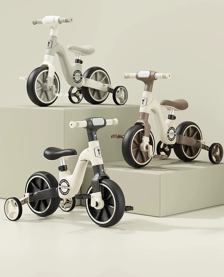 Flying Pigeon Children's Balance Bike 2-6 Year Old Boys and Girls Baby Anti rollover Two wheel Sliding Tricycle Toy Bicycle