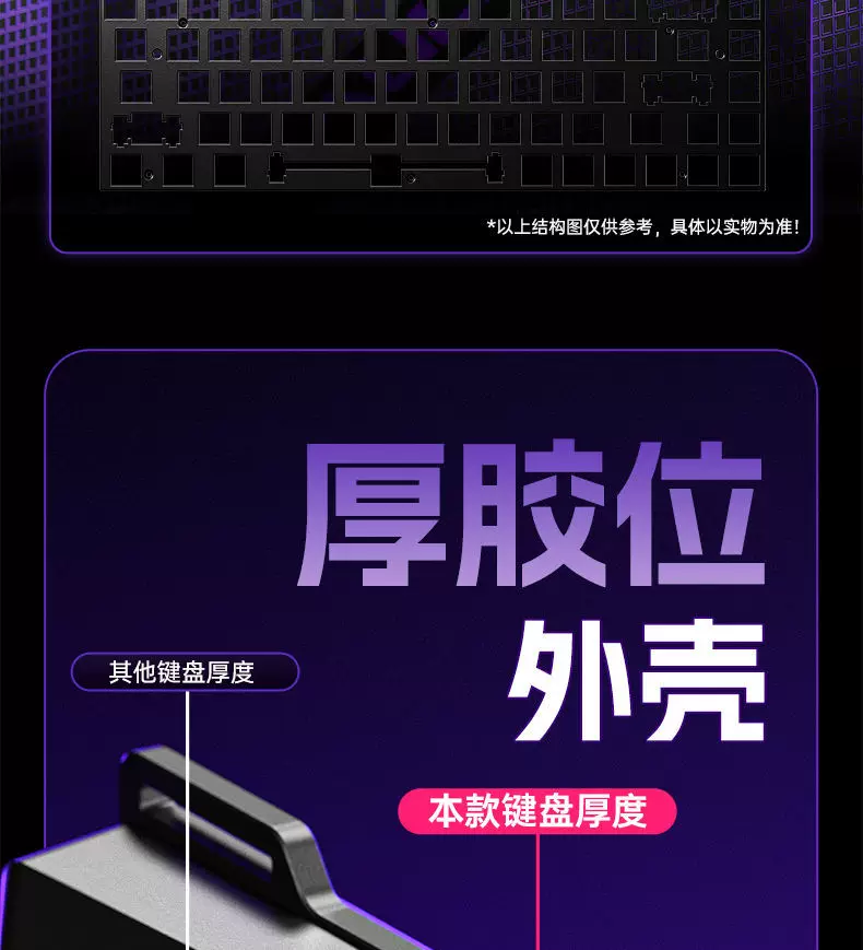Wolf Spider Magnetic Axis Mechanical Keyboard WIN60 RGB Customized Wired Keyboard for Esports Games 68HE High Wheel Inquiry Rate Suitable for RT Fearless Contract
