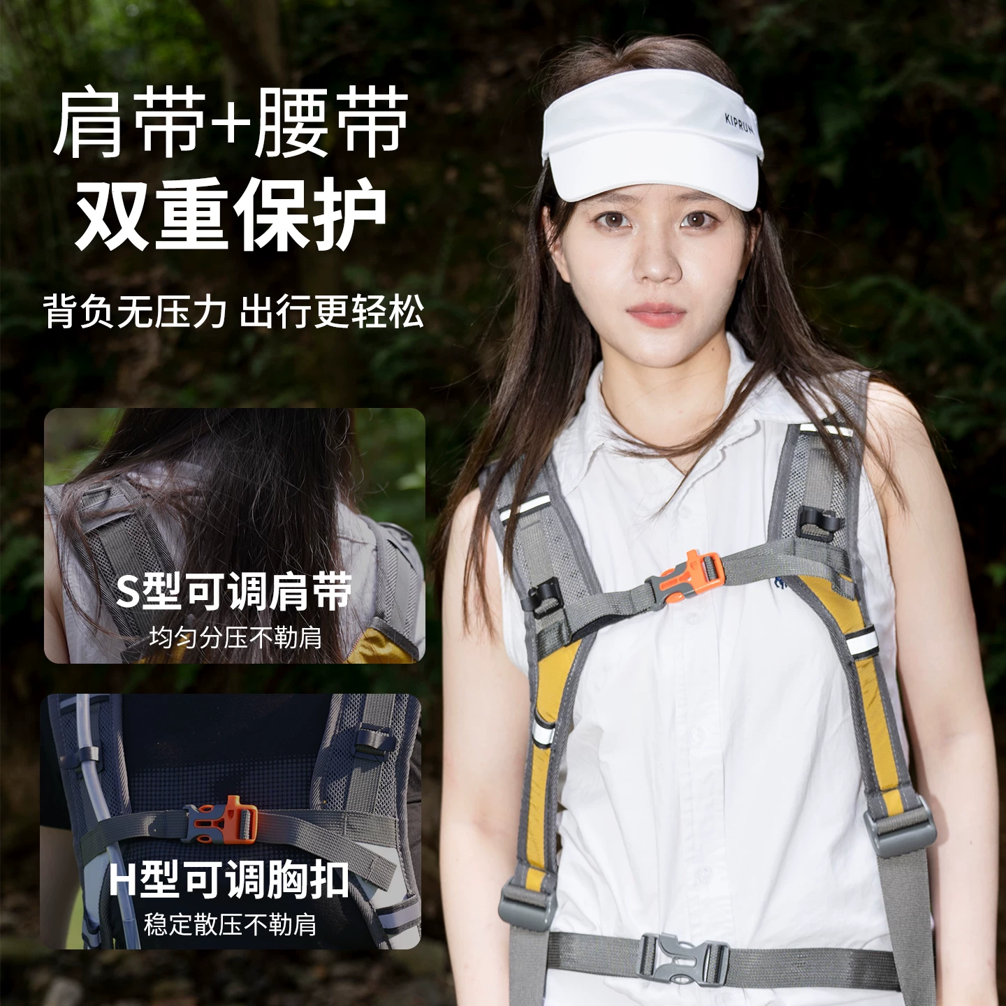 Saipu Lightweight Hiking Backpack for Women Outdoor Lightweight Waterproof Travel Hiking Backpack for Men