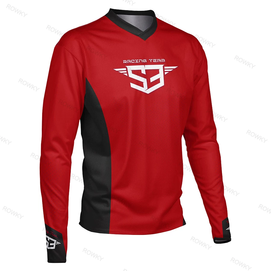 S3 motorcycle shirt racing suit quick dry long sleeved motorcycle suit mountain off-road riding suit bicycle speed conquer men