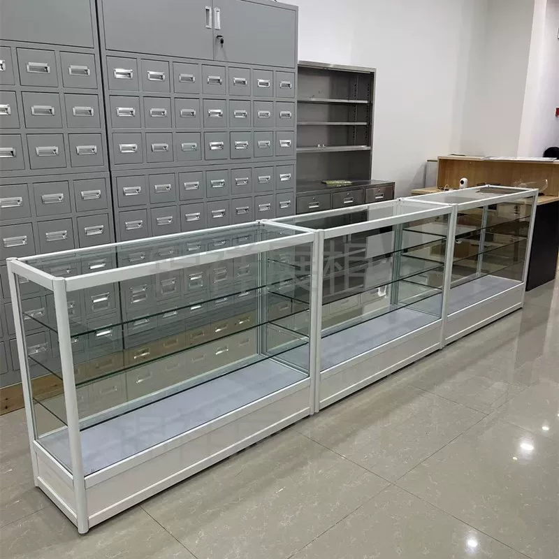 Витрина аптечная из алюминиевого сплава 锦祥展柜 6088