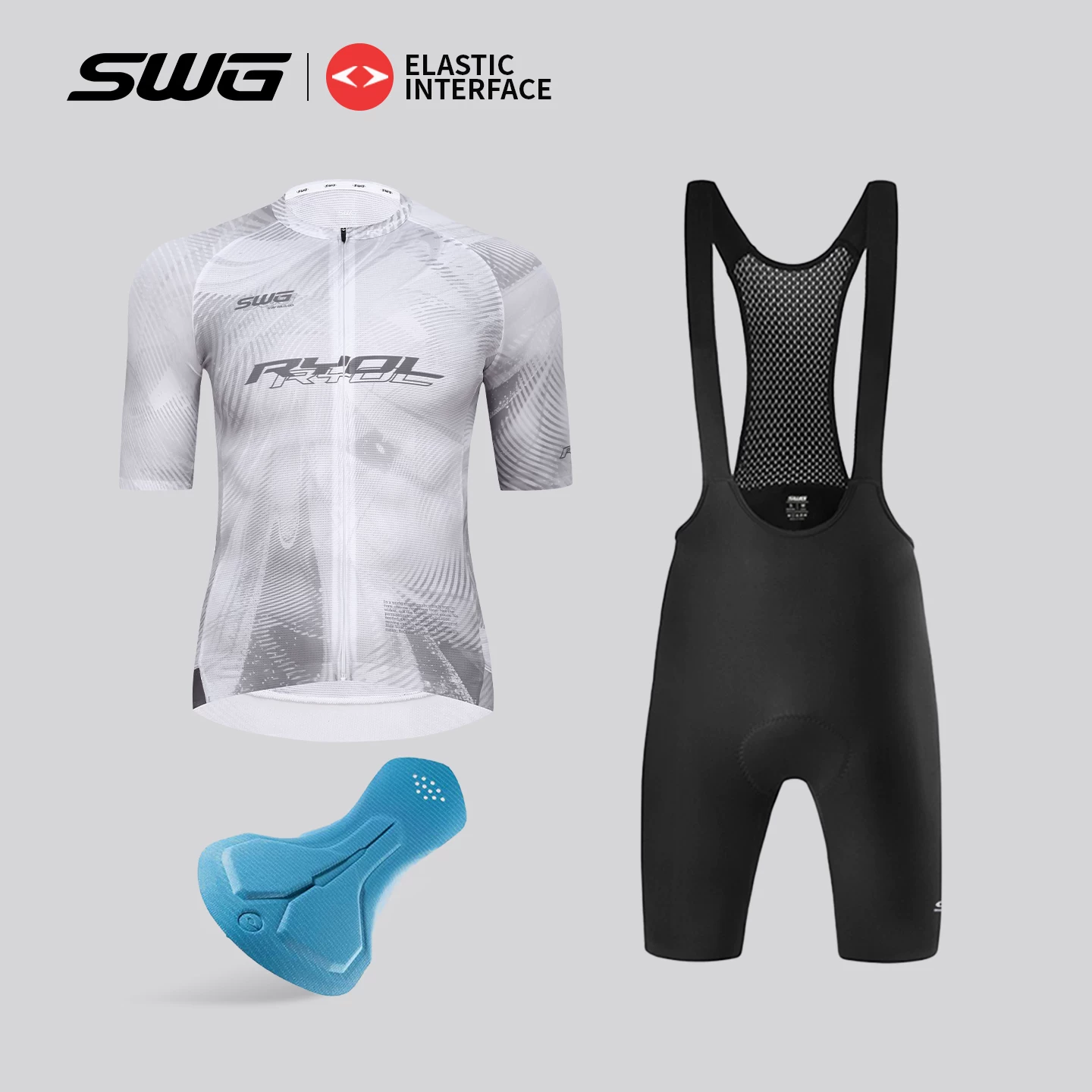 SWG Mingsheng Navigation Cycling Suit Men's Summer Road Cycling Speed Drying Short Sleeve Set Double Arrow Riding Equipment