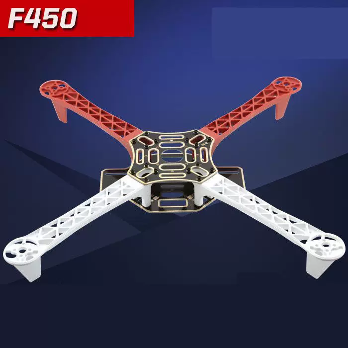F450 Rack Stand Four Axis Aircraft Set Multi rotor Four axis Model Aircraft Drone Accessories Center Plate