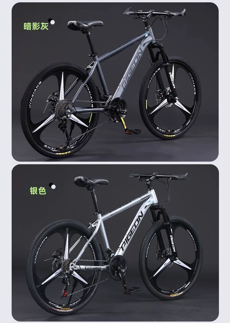 Flying Pigeon Mountaineering Bike Adult Commuting Off road Cycling Variable Speed Road Bike Male and Female Student Youth Bike
