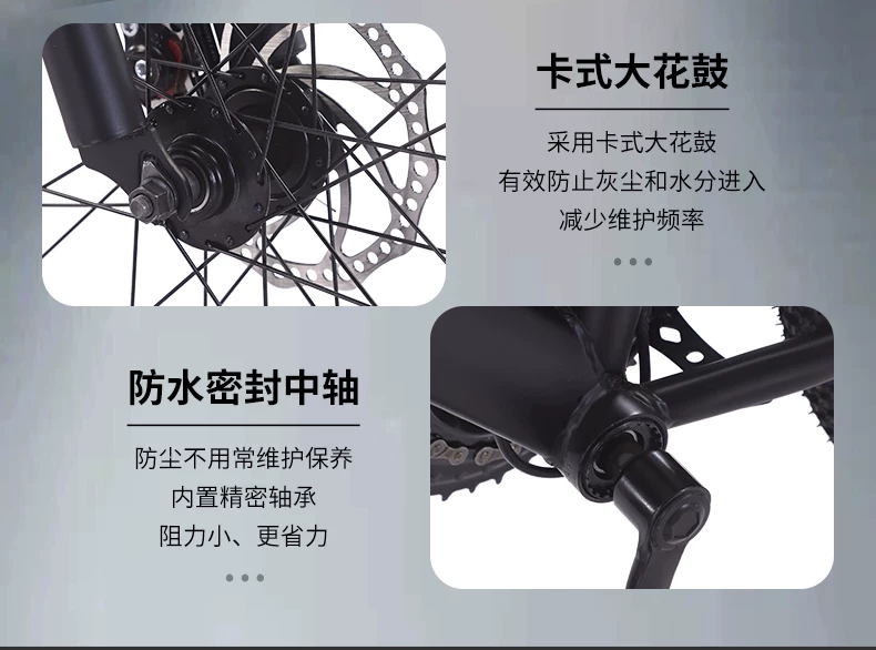 Mountain bike, adult lightweight, shock-absorbing, off-road, unisex, student dual disc brake, commuting bike