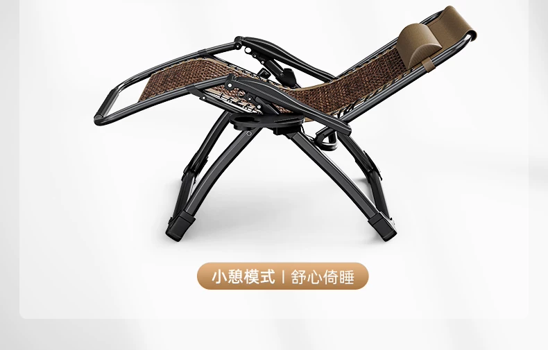 Lounge chair 2025 new model for both sitting and sleeping, foldable nap, lazy person lounge chair, balcony, home leisure, foldable chair, sleeping chair