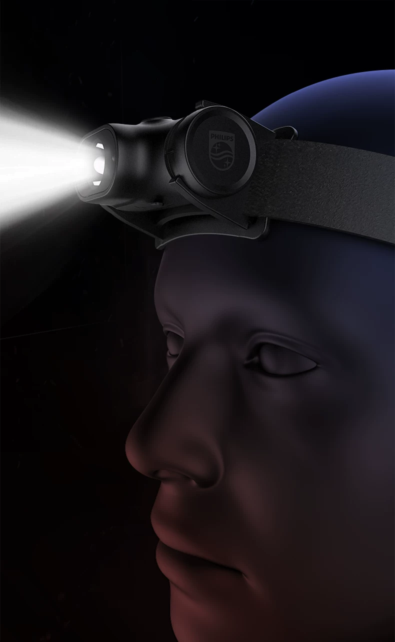 Philips Induction Headlamp Fishing Special Strong Night Fishing Headwear Charging Ultra Bright Illumination Long Range Flashlight