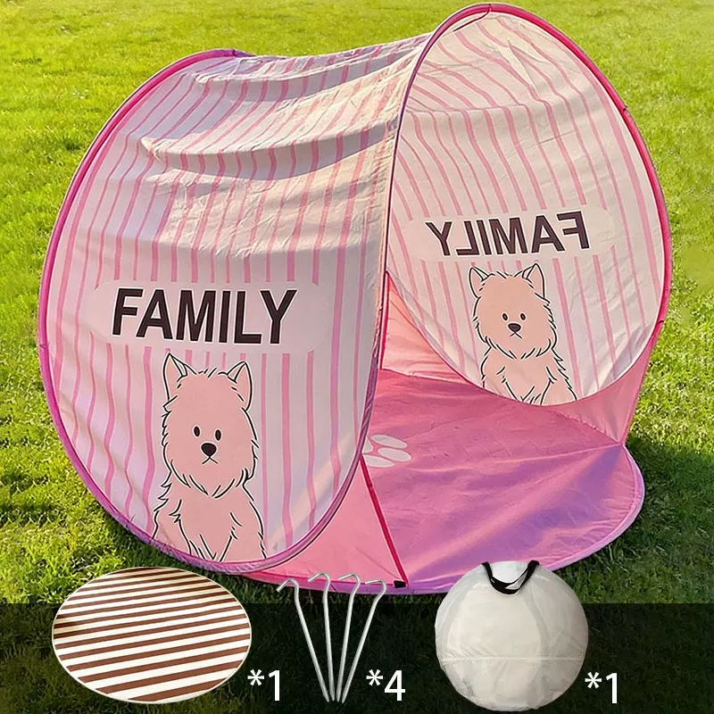 Tent camping, picnic equipment, opening and closing, no need to set up, outdoor beach, children's simple and portable camping