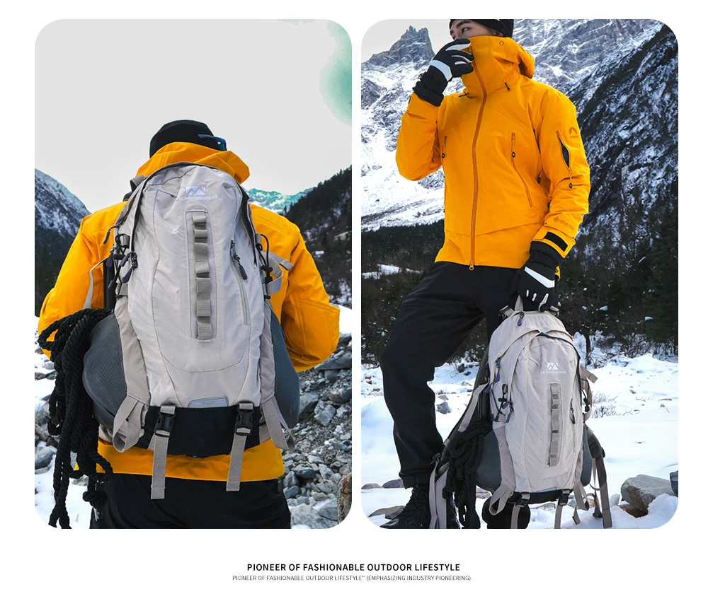 Farmer and Donkey Outdoor Mountaineering Bag Women's Travel Hiking Lightweight 30 liter Backpack System Backpack Men's Edition