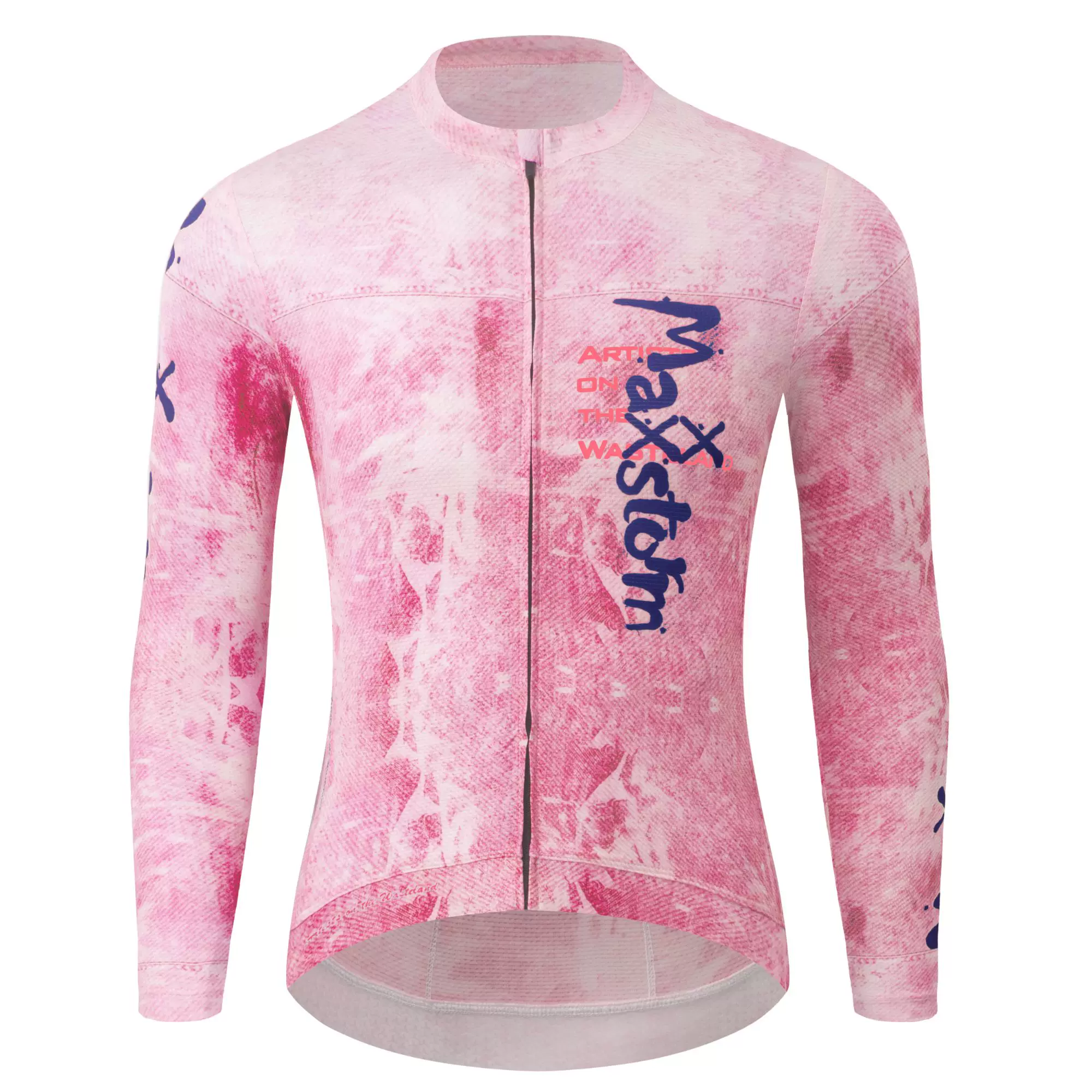 Maxxstorm Racing Mastone Retro Graffiti Breathable Cycling Short Sleeves Tight Fit Slimming Cycling Clothing Equipment