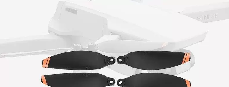 Suitable for DJI Mini 2/2SE/4K propeller, low-noise wing propeller, drone blade accessories