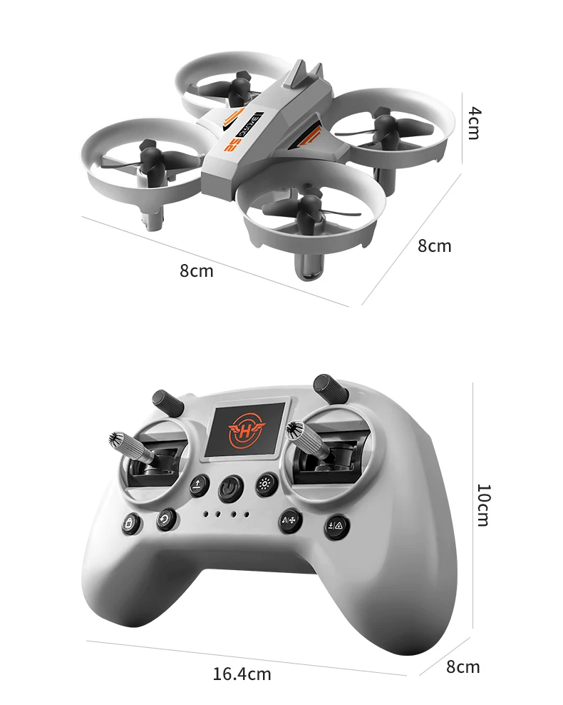 Children's remote-controlled airplane FPV time crossing drone simulator handle complete set of training machine toys Children's Day gift