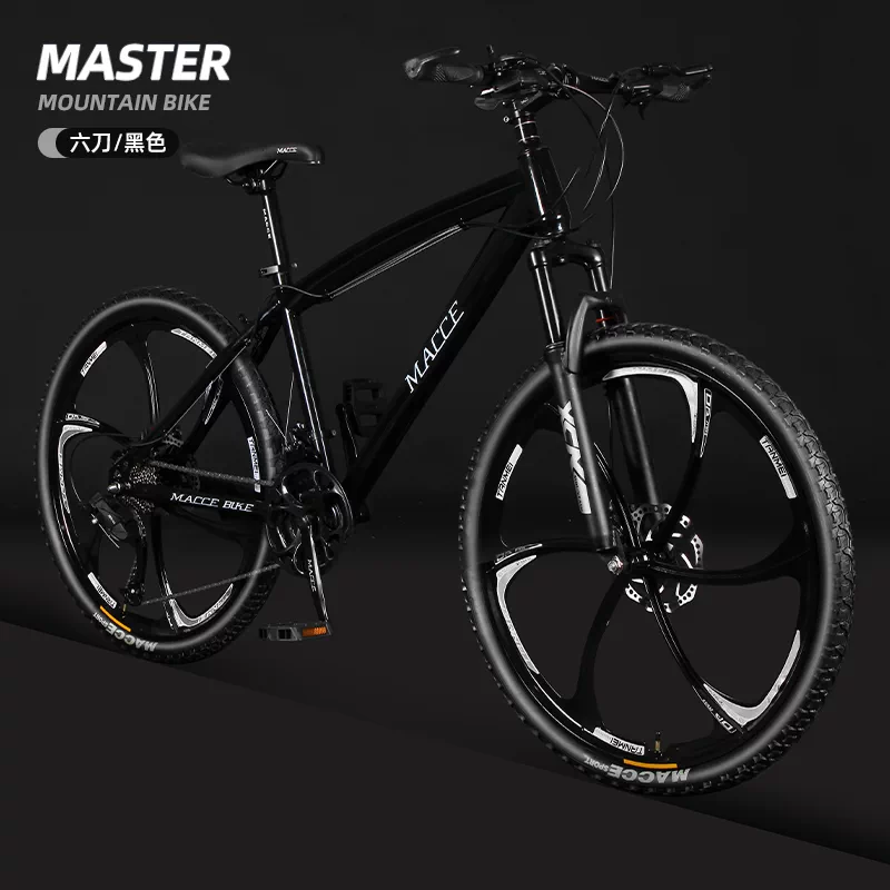 Mountain bike adult variable speed male student lightweight shock-absorbing off-road women's youth commuting riding racing bike