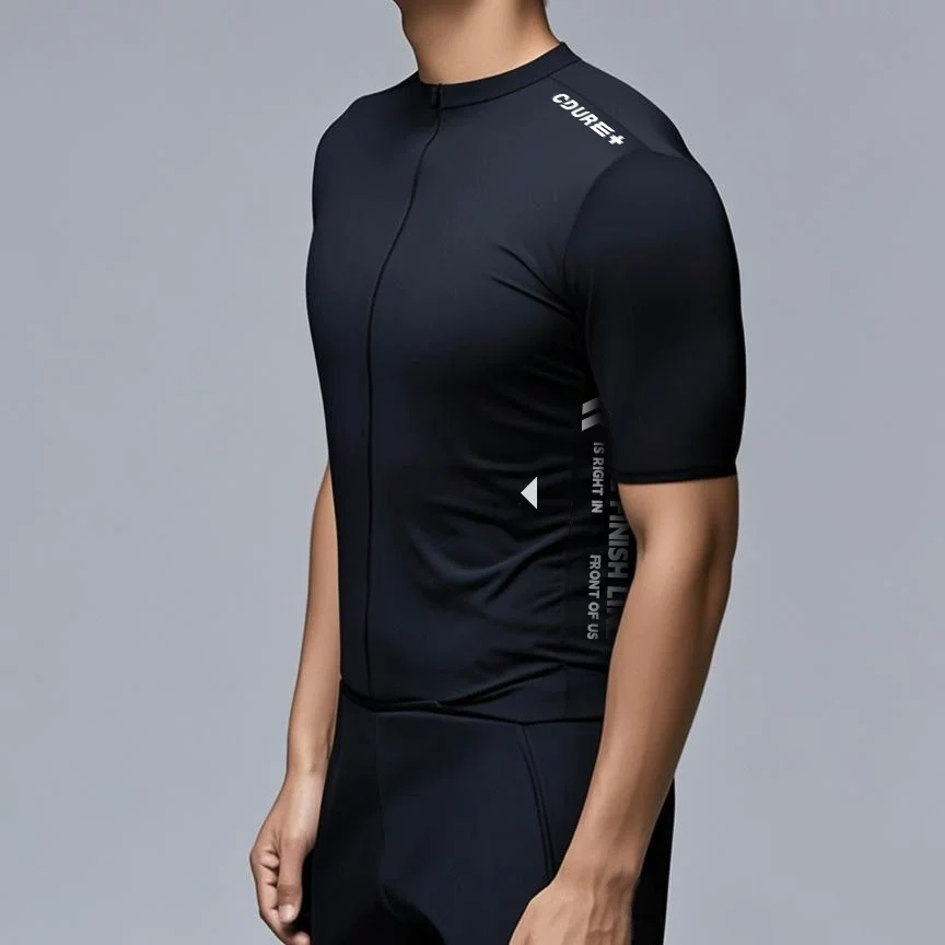 CRCUE+Summer Cycling Suit Dopamine Pneumatic Short Sleeve Set Road Mountaineering Cycling Suit