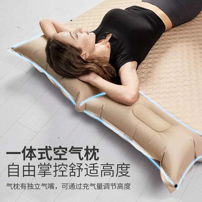 Automatic inflatable mattress for outdoor camping, portable air mattress for home use, floor mats, sleeping mats for camping, moisture-proof tents, and floor mats