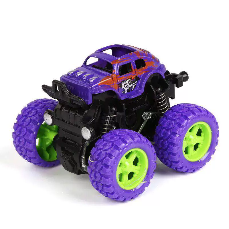 Inertial off-road vehicle toy super drop resistant climbing car model, nostalgic four-wheel drive toy car, like a real drop resistant car