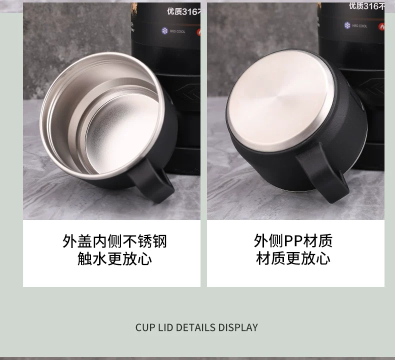 Insulated cup with a large capacity of 5000ml, portable outdoor household hot water bottle, authentic kettle, car water cup