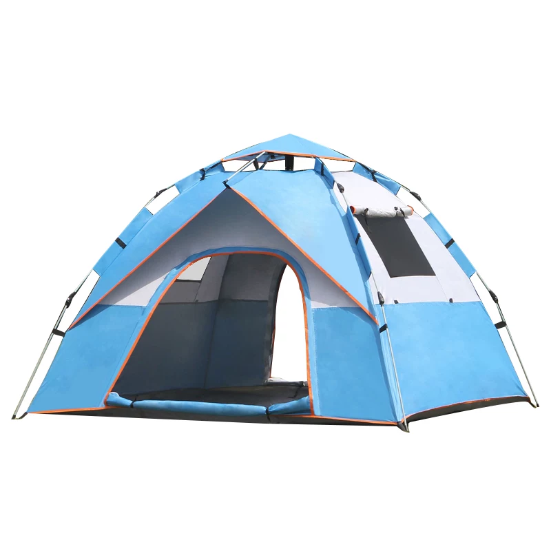 Tent Outdoor Camping Thickened Rainproof 3-4 People Fully Automatic Outdoor Sunscreen 2-person Camping Picnic Ultra Lightweight Equipment