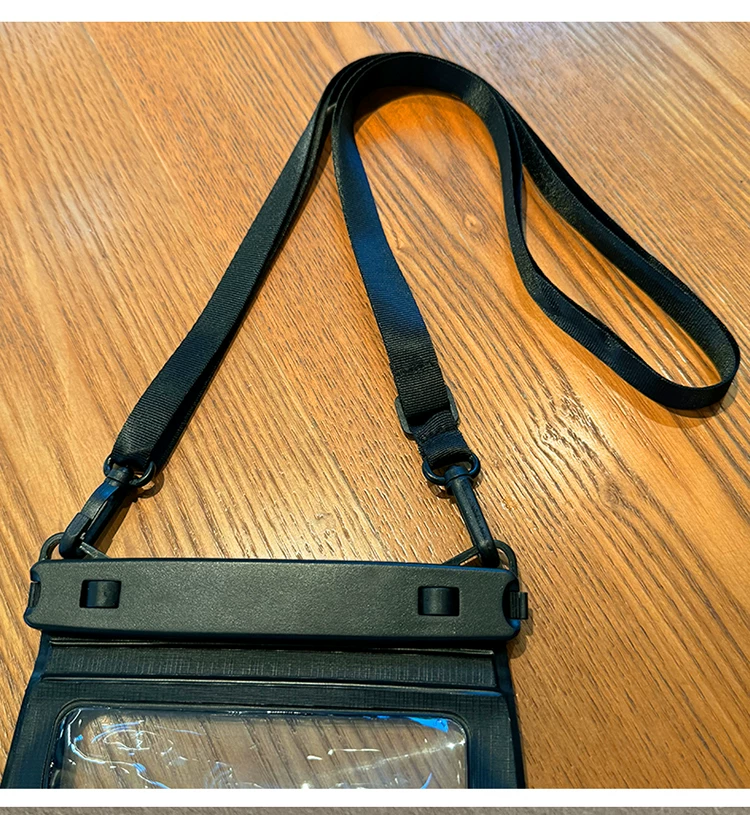 Large capacity waterproof phone bag with touch screen, photo crossbody bag, beach swimming and diving sealing cover, drifting equipment