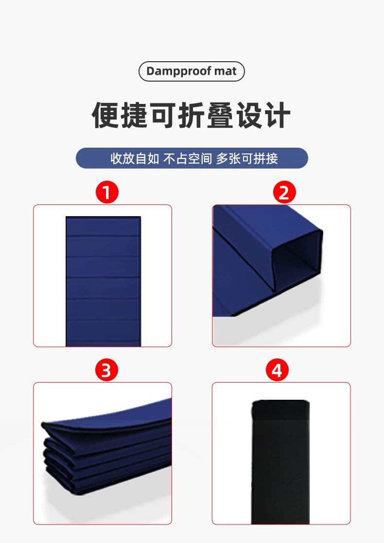 Office nap foldable mat, sleeping mat, single person portable floor mat, outdoor home moisture-proof nap mat