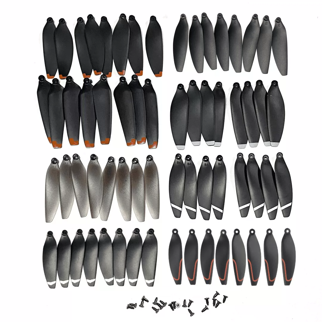 Original Universal Unmanned Aerial Vehicle Fan Blades Brushless Remote Control Helicopter Propeller Fan Blades Wing Accessories Model Wings