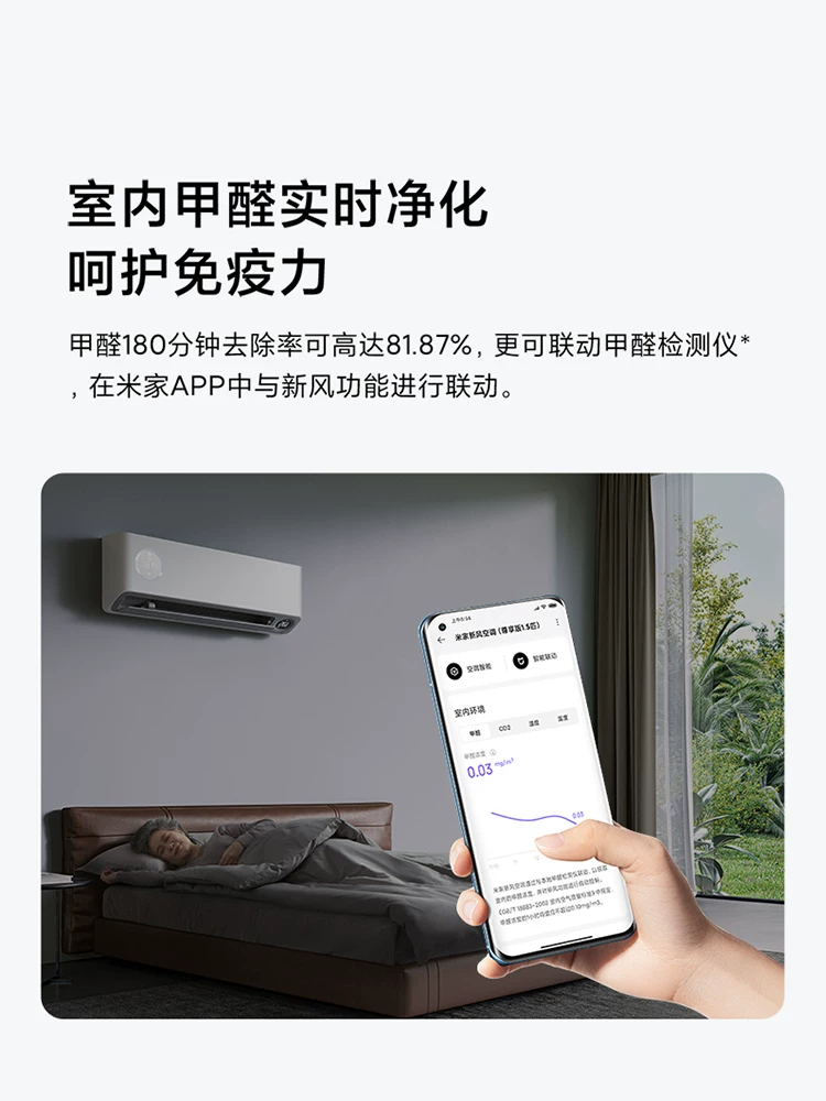 Кондиционер Xiaomi Mi Smart Inverter 1.5 л.с. (KFR-35GW/F1A1), инверторный, холод и тепло