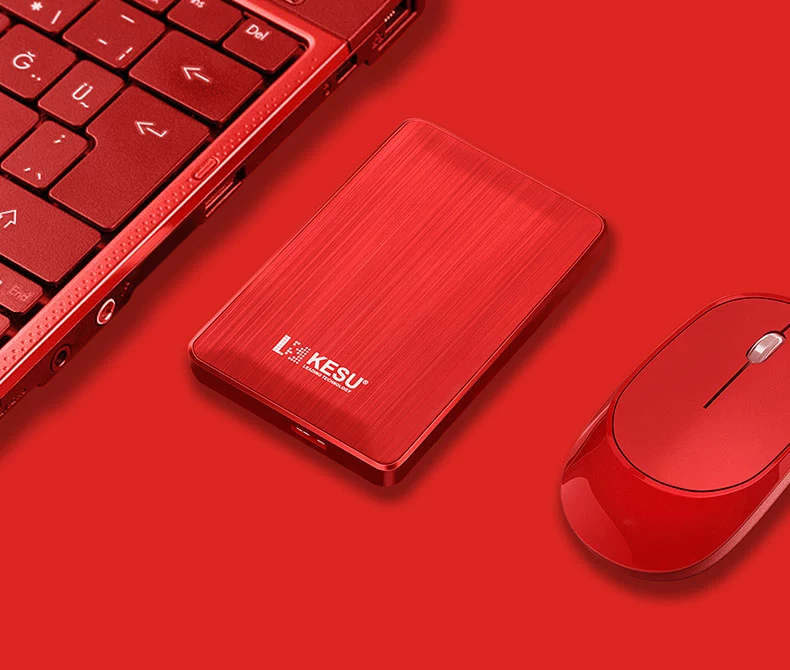Keshuo 1t portable hard drive USB3.0 mobile phone computer high-speed transmission 500G mechanical hard drive external encryption