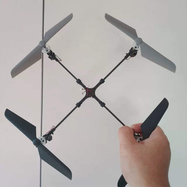 720 8520 hollow cup DIY unmanned aerial vehicle 1-second quadcopter frame deceleration group crossing machine frame