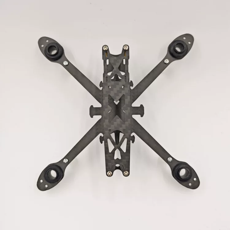 8520/8620 Hollow Cup DIY Four Axis Aircraft Crossover Machine Remote Control Aircraft Carbon Fiber Frame Anti Drop