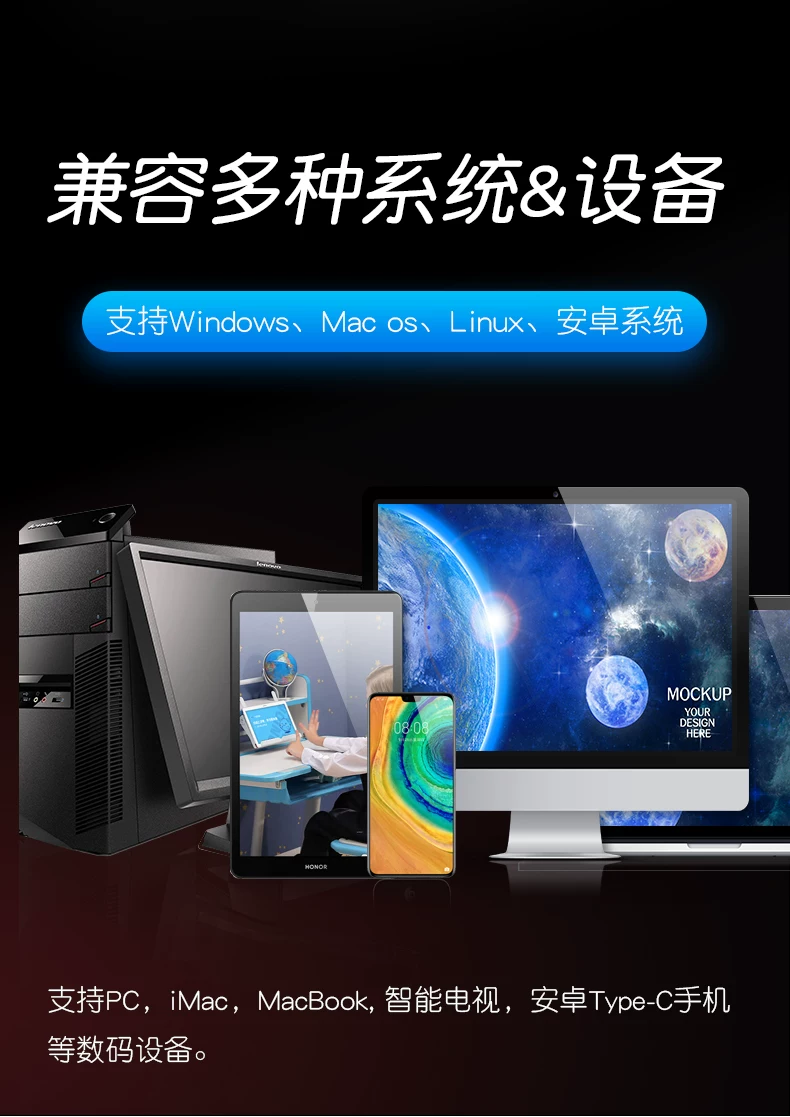 固态随身硬碟1t高速ssd移动固态随身碟大容量长江储存颗粒固态硬碟4t