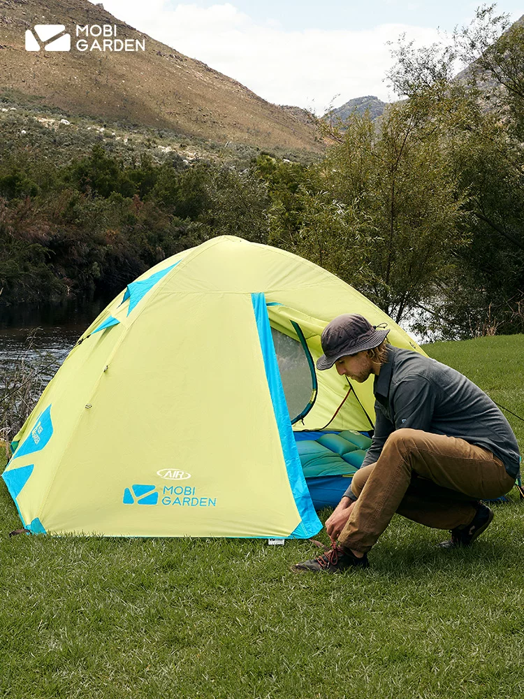 Mugaodi Outdoor Rain-Rayper и ветрозащитное оборудование для кемпинга поставляется с тремя сезонами Tent Lengshan T3T2 UL