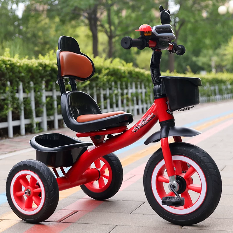Children's tricycle, bicycle, 2-5 years old, male and female, 3-year-old, baby, handcart, lightweight foot pedal, sliding bicycle