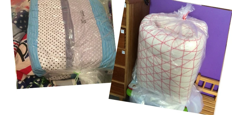 Organizing quilts, storing bags, and packing plastic clothes for moving and packing large capacity transparent waterproof and moisture-proof materials