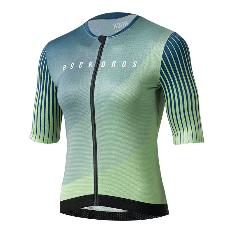 Rock Brothers Summer Short sleeved Shorts Men's and Women's Highway Mountain Bike Clothes ROCKBROS YKK Zipper Professional Cycling Equipment