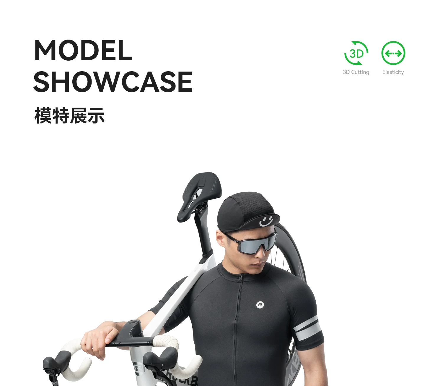 Rock Brothers Summer Short sleeved Shorts Men's and Women's Highway Mountain Bike Clothes ROCKBROS YKK Zipper Professional Cycling Equipment