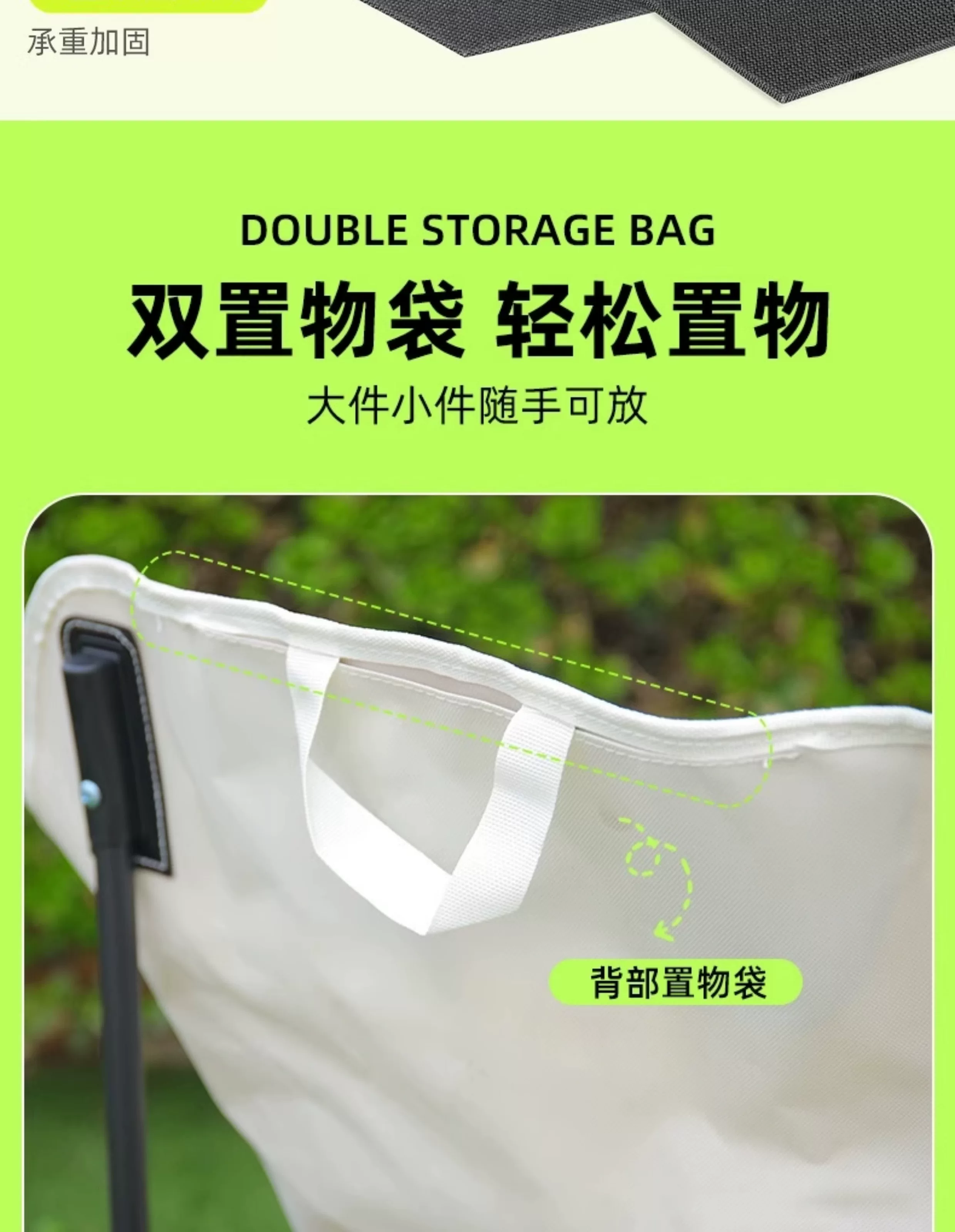 Outdoor folding chair, moon chair, camping and fishing, portable picnic and lunch break artifact, leisure chair, beach