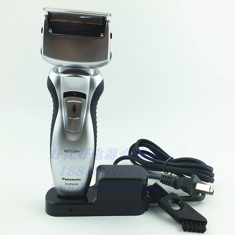 Panasonic Shaver ES-RW30 Указанная промывая борода, заряжаемая независимая головка с двойным ножом, сильная и мощная