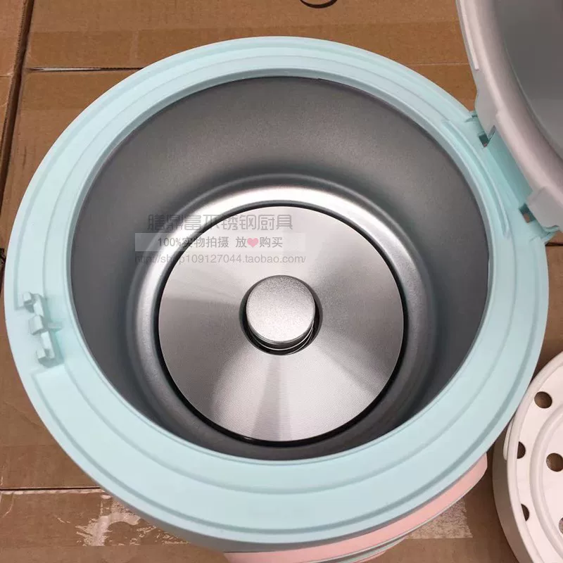 Мини-рисоварка Midea FB16M161 многофункциональная, зеленая