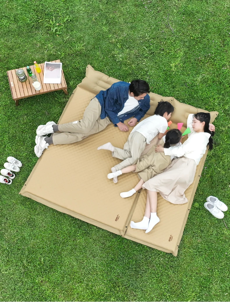Primitive camping inflatable mattresses, floor mats, portable floor mats, tents, inflatable air mattresses, automatic air mattresses, outdoor sleeping mats