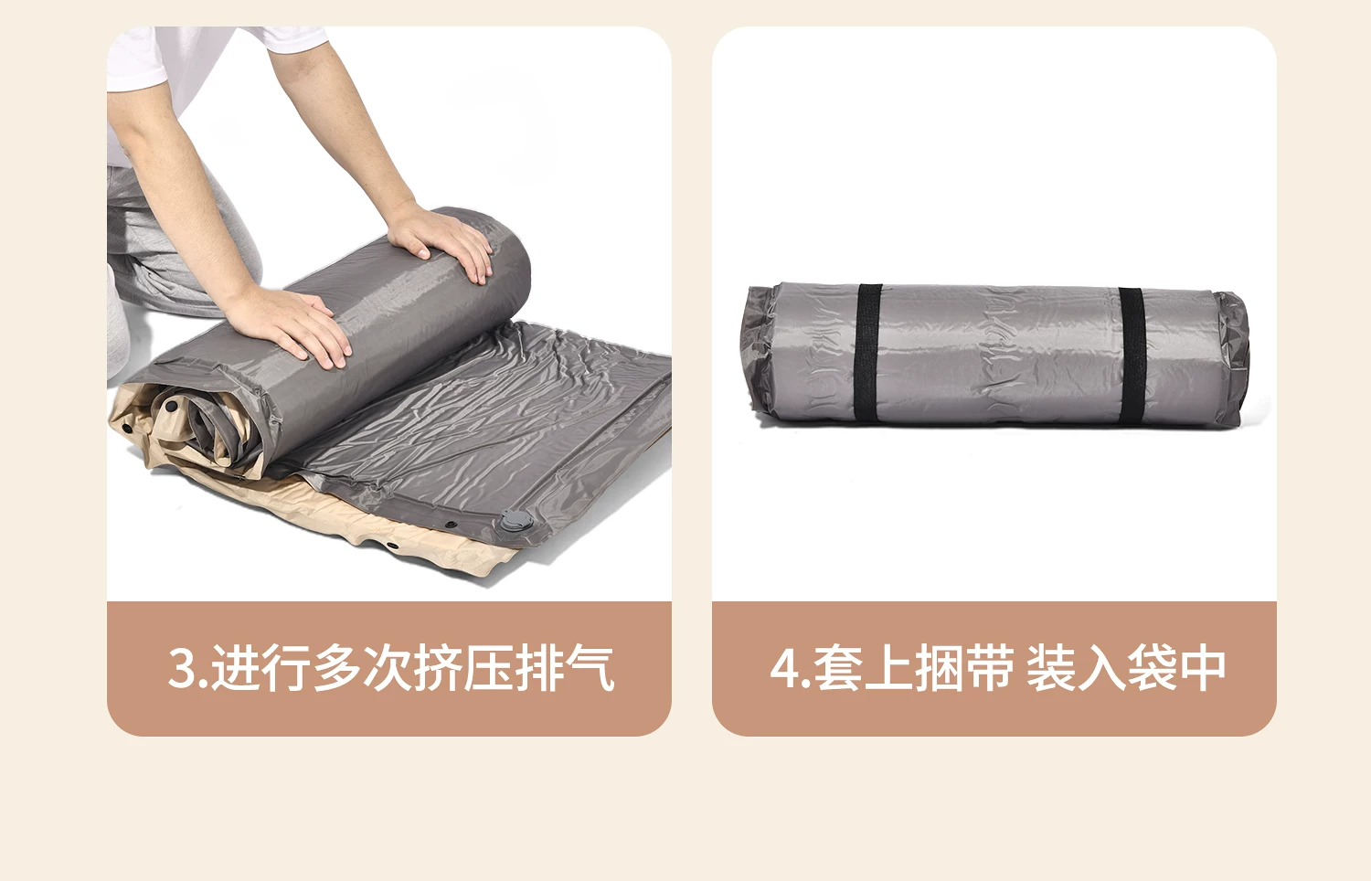 Primitive camping inflatable mattresses, floor mats, portable floor mats, tents, inflatable air mattresses, automatic air mattresses, outdoor sleeping mats