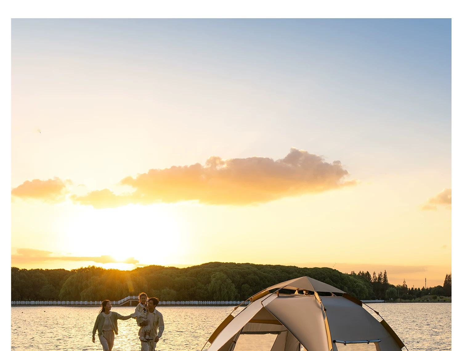 Primitive person automatic quick opening tent for three seasons, with double person rain and moisture resistance, no need to set up camping tent combination